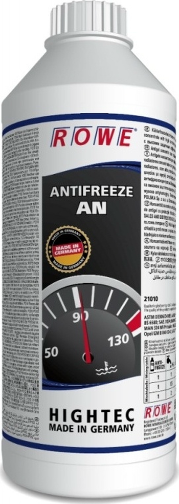 ROWE Hightec ANTIFREEZE AN G11, концентрат ,1,5л, 21010-0015-03