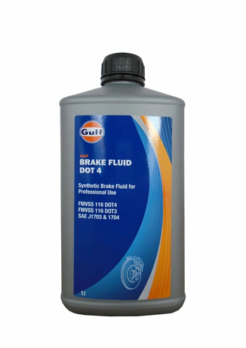 Тормозная жидкость GULF Brake Fluid DOT-4 130813301756