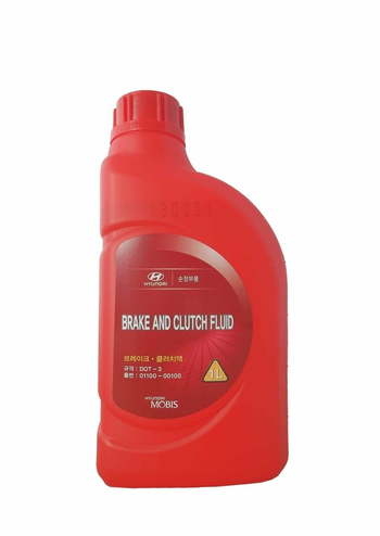 Тормозная жидкость HYUNDAI Brake and Clutch Fluid DOT-3 110000100