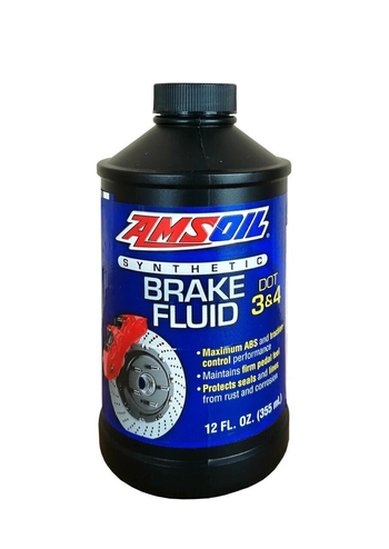Тормозная жидкость AMSOIL DOT-3 and DOT-4 Synthetic Brake Fluid BFLVCN