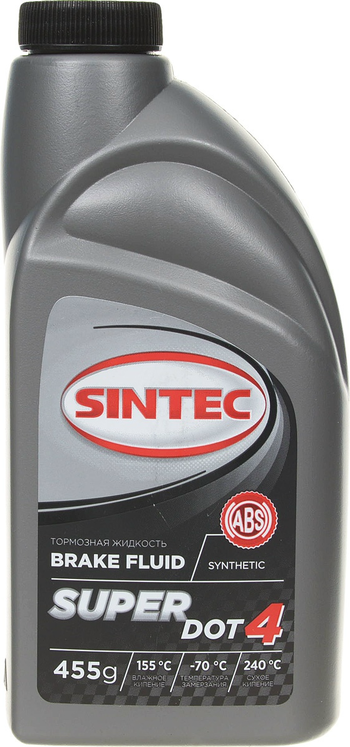 Жидкость тормозная Sintec "SUPER DOT-4" 00-00004688