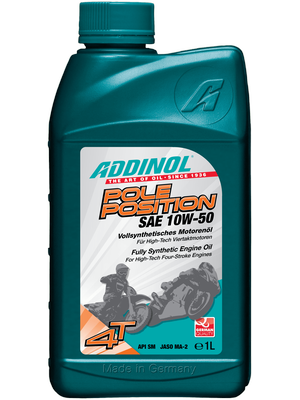 Моторное масло Addinol Pole Position 10W-50, 1л