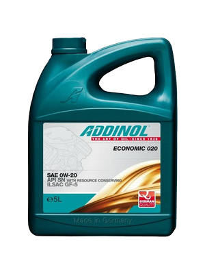 Моторное масло Addinol Economic 020 0W-20, 5л