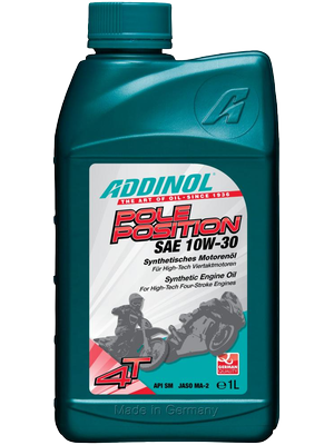 Моторное масло Addinol Pole Position 10W-30, 1л