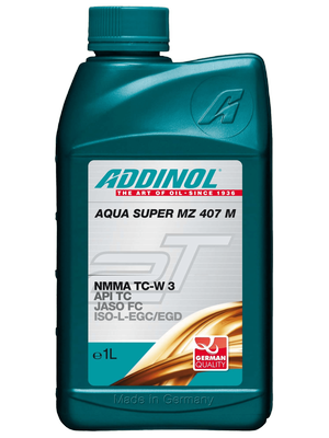Моторное масло Addinol Aqua Super MZ 407 M, 1л