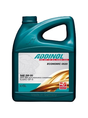 Моторное масло Addinol Economic 0520 5W-20, 5л