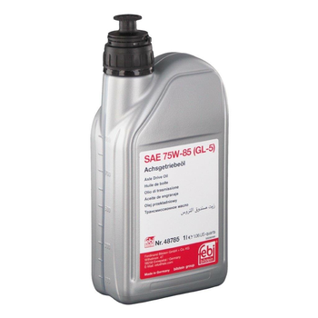 FEBI Масло трансмиссионное SAE 75W-85 GL-5 (1L) жёлтое, 48785